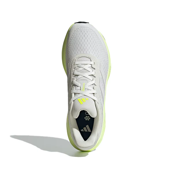 Adidas Response Super M Running Shoes For Men, Crystal White & Dash Grey & Hi-Res Yellow - Image 3