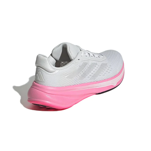 Adidas Response Super W Running Shoes For Women, Crystal White & Zero Metalic & Bliss Pink - Image 6