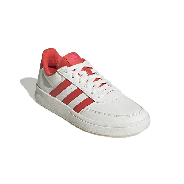 Adidas Breaknet 2.0 Lifestyle Shoes For Women, Core White & Bright Red & Lucid Pink - Image 5