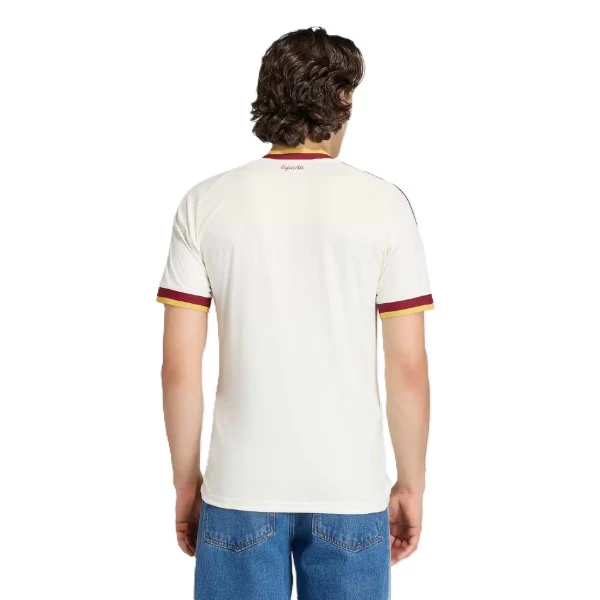 Adidas Rfef A Jsy Ss Football T-Shirt For Men, Off-White - Image 2