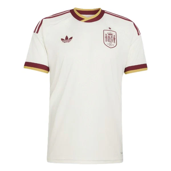 Adidas Rfef A Jsy Ss Football T-Shirt For Men, Off-White - Image 3