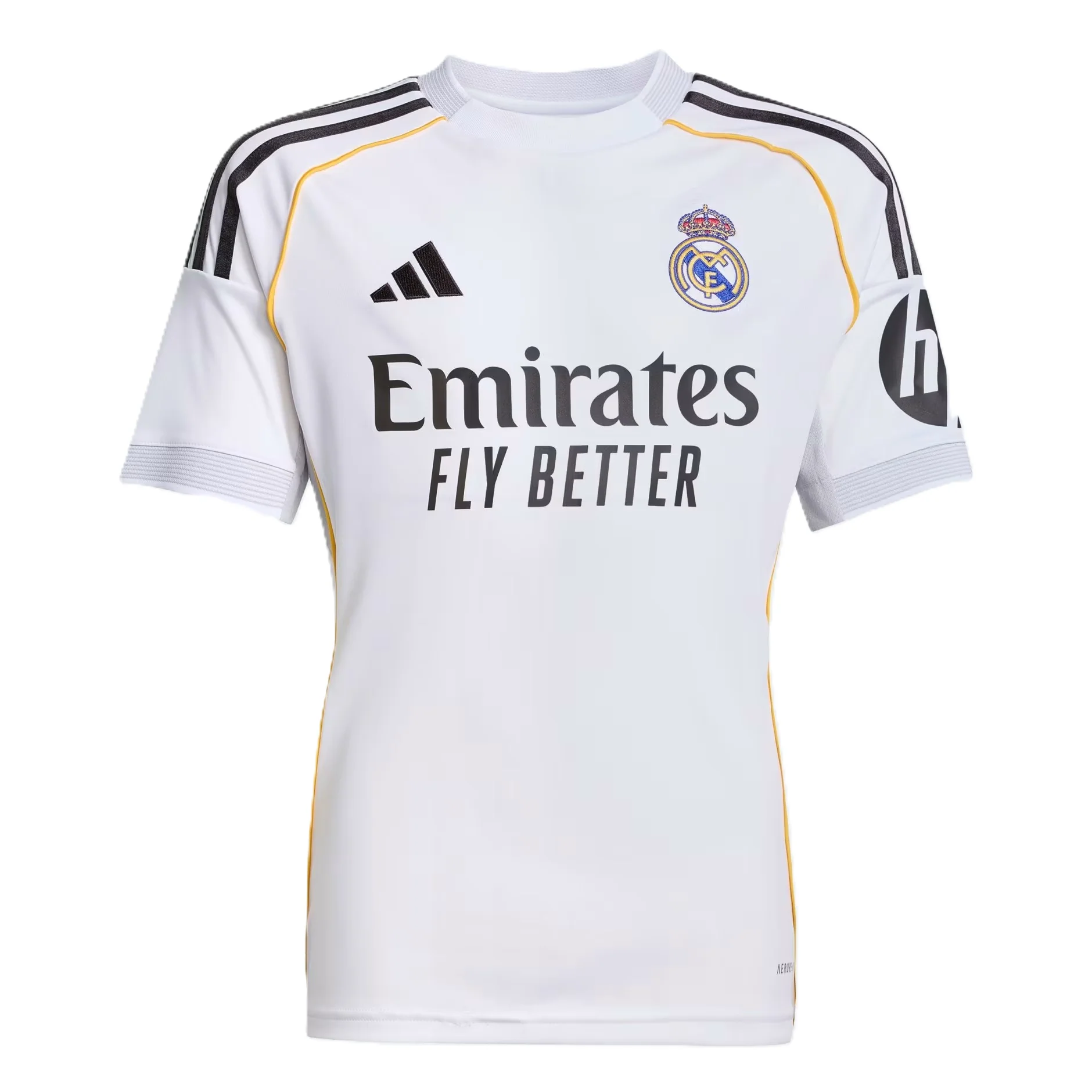 Adidas Real H Jsy Y Ss T-Shirt For Boys - Image 3