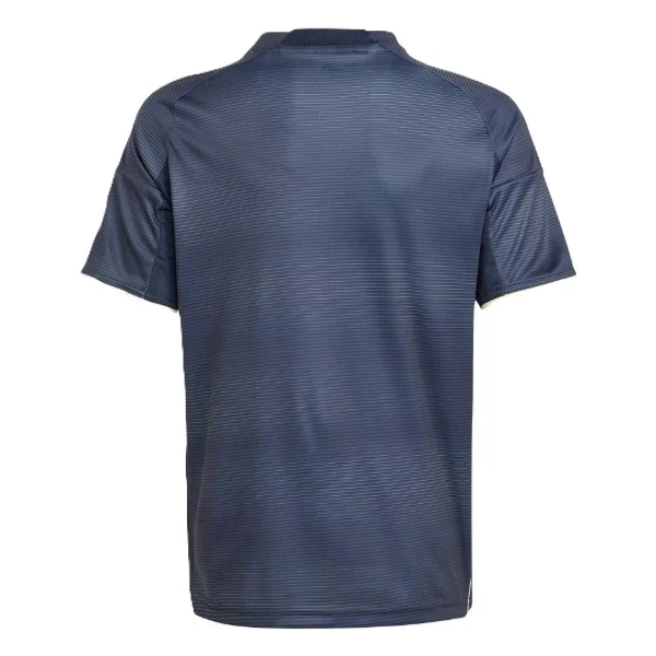 Adidas Real A Jsy Y Ss Football T-Shirt For Boys, Navy - Image 4