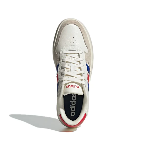 Adidas Litecourt Lifestyle Shoes For Men, Off White & Semi Lucid Blue & Better Scarlet - Image 3