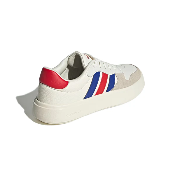 Adidas Litecourt Lifestyle Shoes For Men, Off White & Semi Lucid Blue & Better Scarlet - Image 6