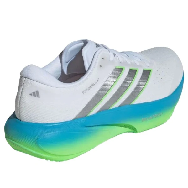 Adidas Supernova Rise 3 M Running Shoes For Men, White&Green - Image 3
