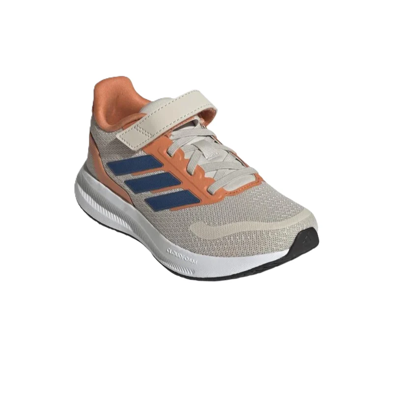 Adidas Runfalcon 5 El C Running Shoes For Boys, Beige - Image 3