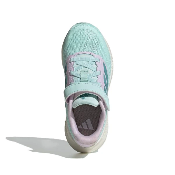 Adidas Runfalcon 5 El C Running Shoes For Boys, Mint Green&Lavander - Image 5