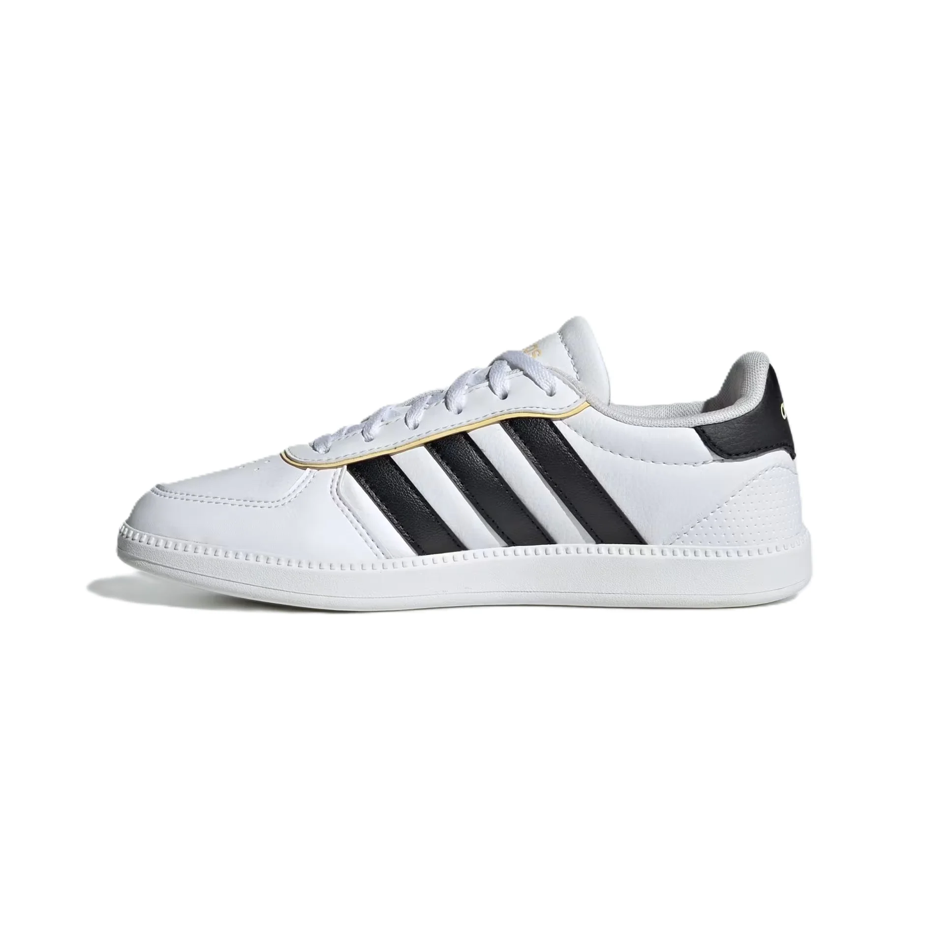 Adidas Breaknet Sleek J Lifestyle Shoes For Boys, White&Black - Image 2