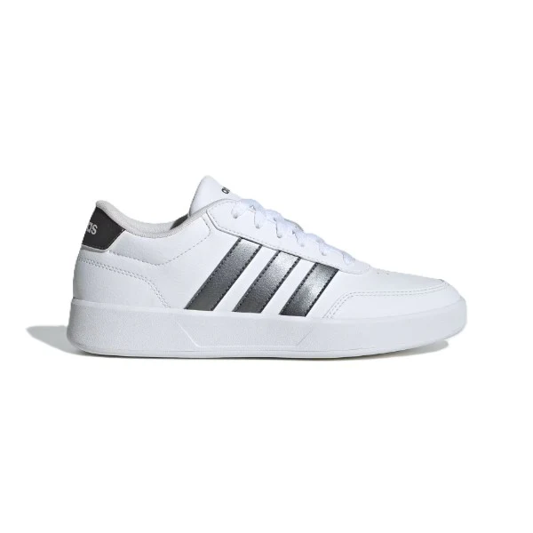 Adidas Breaknet 3.0 Lifestyle Shoes For Women, White&Silver