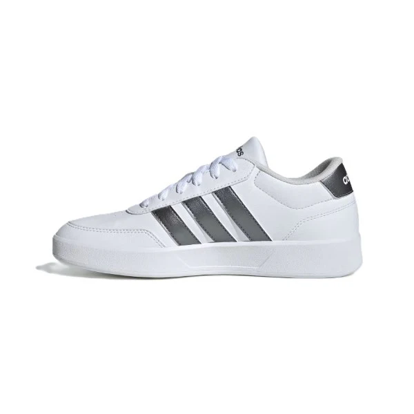 Adidas Breaknet 3.0 Lifestyle Shoes For Women, White&Silver - Image 2