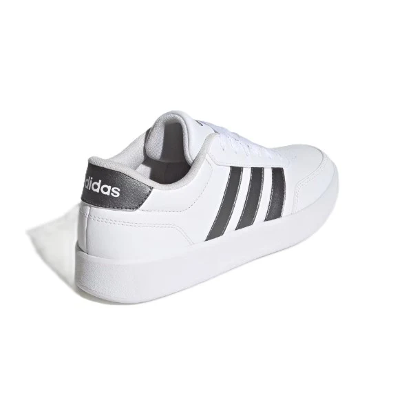 Adidas Breaknet 3.0 Lifestyle Shoes For Women, White&Silver - Image 3