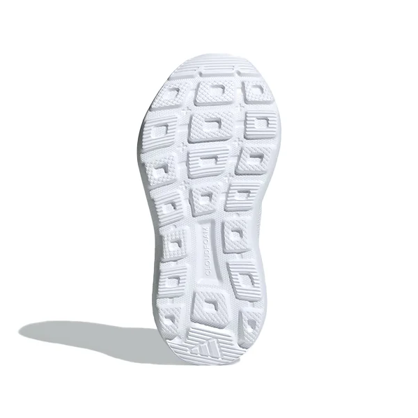 Adidas Fortarun 3.0 El C Lifestyle Shoes For Boys, Dash Grey & Lucid Lemon & Solar Blue - Image 4