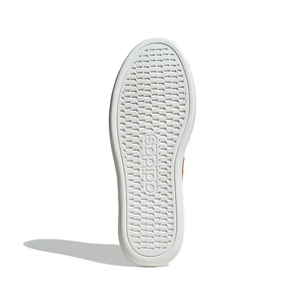 Adidas Litecourt Lifestyle Shoes For Men, Core White & Grey Strata & Focus Orange - Image 3