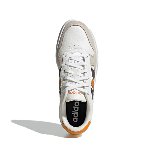 Adidas Litecourt Lifestyle Shoes For Men, Core White & Grey Strata & Focus Orange - Image 4