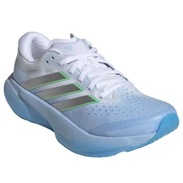 Adidas Supernova Rise 3 W Running Shoes For Women, White&Blue - Image 2