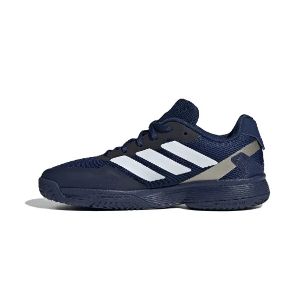 Adidas Ubersonic K Tennis Shoes For Boys, Navy&Blue - Image 2