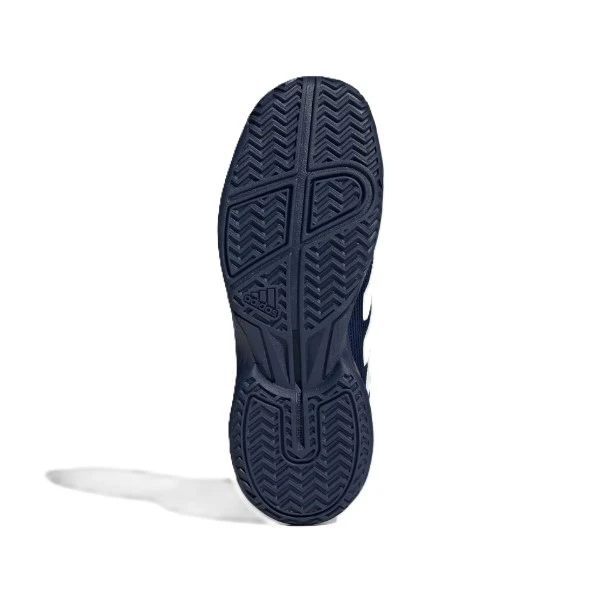 Adidas Ubersonic K Tennis Shoes For Boys, Navy&Blue - Image 6