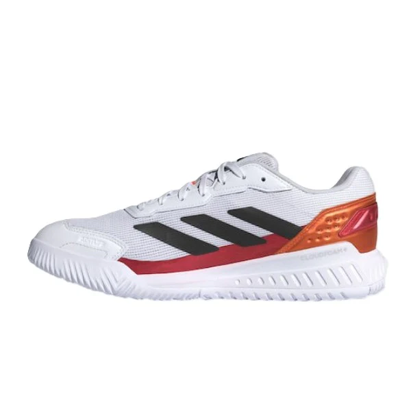 Adidas Courtquick M Padel Shoes For Men, White&Orange - Image 2