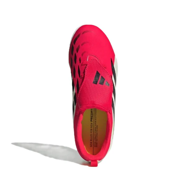 Adidas Predator Club Ft El Tf J Tartan Shoes For Boys, Red&White - Image 5