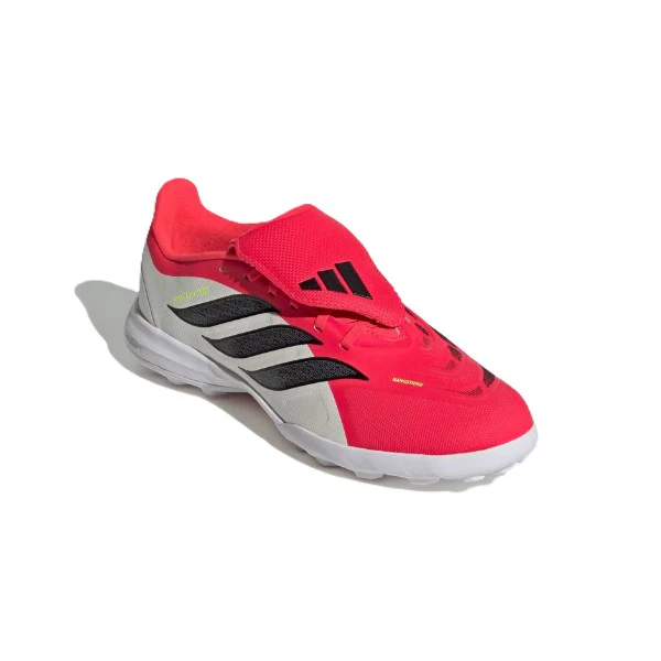 Adidas Predator League Ft Tf J Tartan Shoes For Boys, Red&White - Image 3
