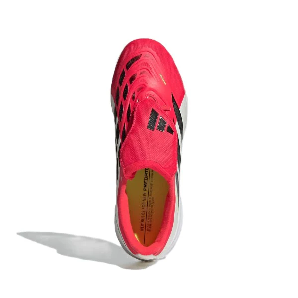 Adidas Predator League Ft Tf J Tartan Shoes For Boys, Red&White - Image 5