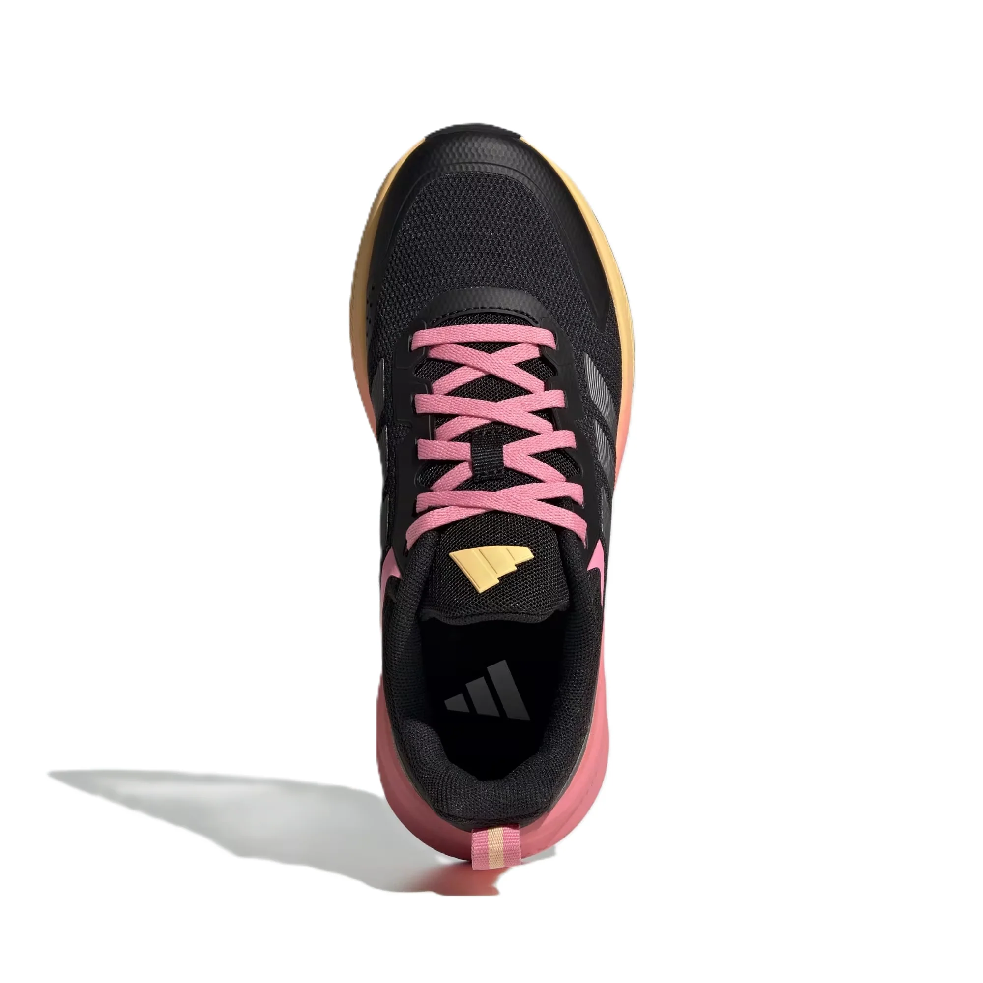 Adidas Fortarun 4.0 J Running Shoes For Girls, Black&Pink - Image 5
