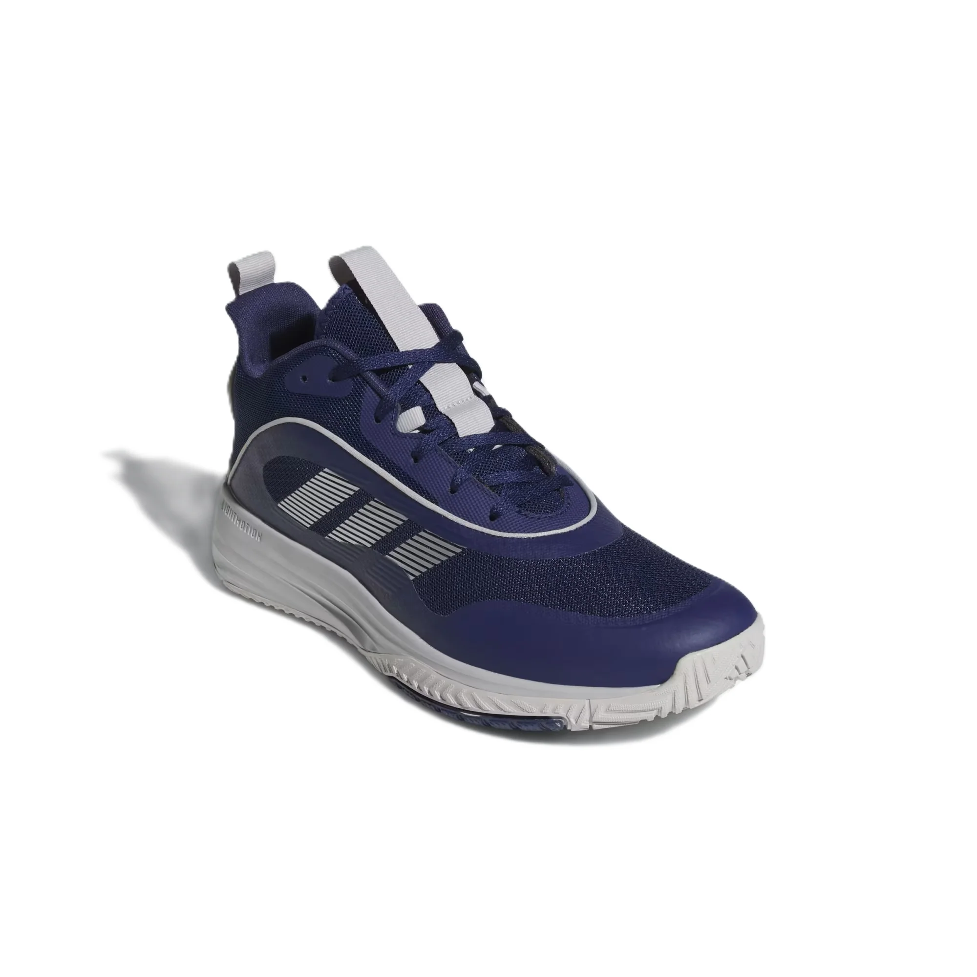 Adidas Ownthegame 3.0 Basketball Shoes For Men, Blue&Grey - Image 4