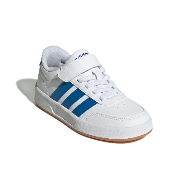 Adidas Breaknet 3.0 El C Lifestyle Shoes For Boys, White&Royal Blue - Image 3
