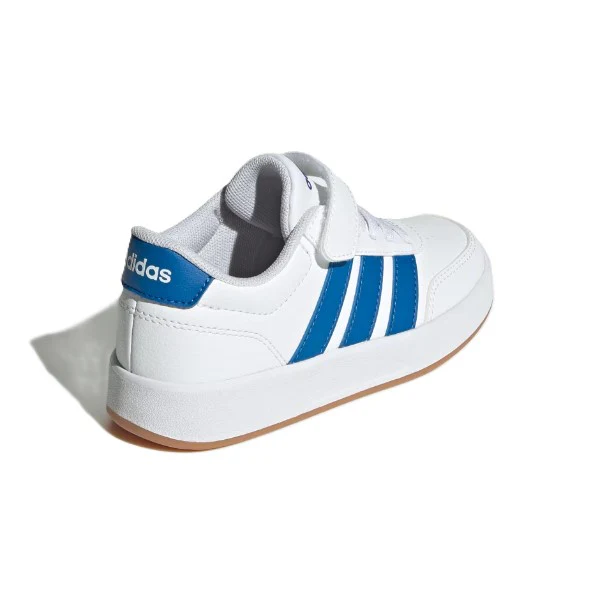 Adidas Breaknet 3.0 El C Lifestyle Shoes For Boys, White&Royal Blue - Image 4