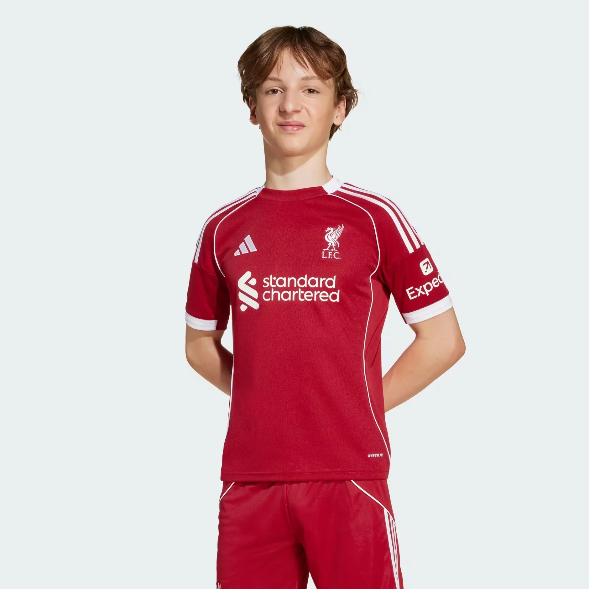 Adidas Liverpool Fc 25/26 Home Jersey For Kids - Image 5