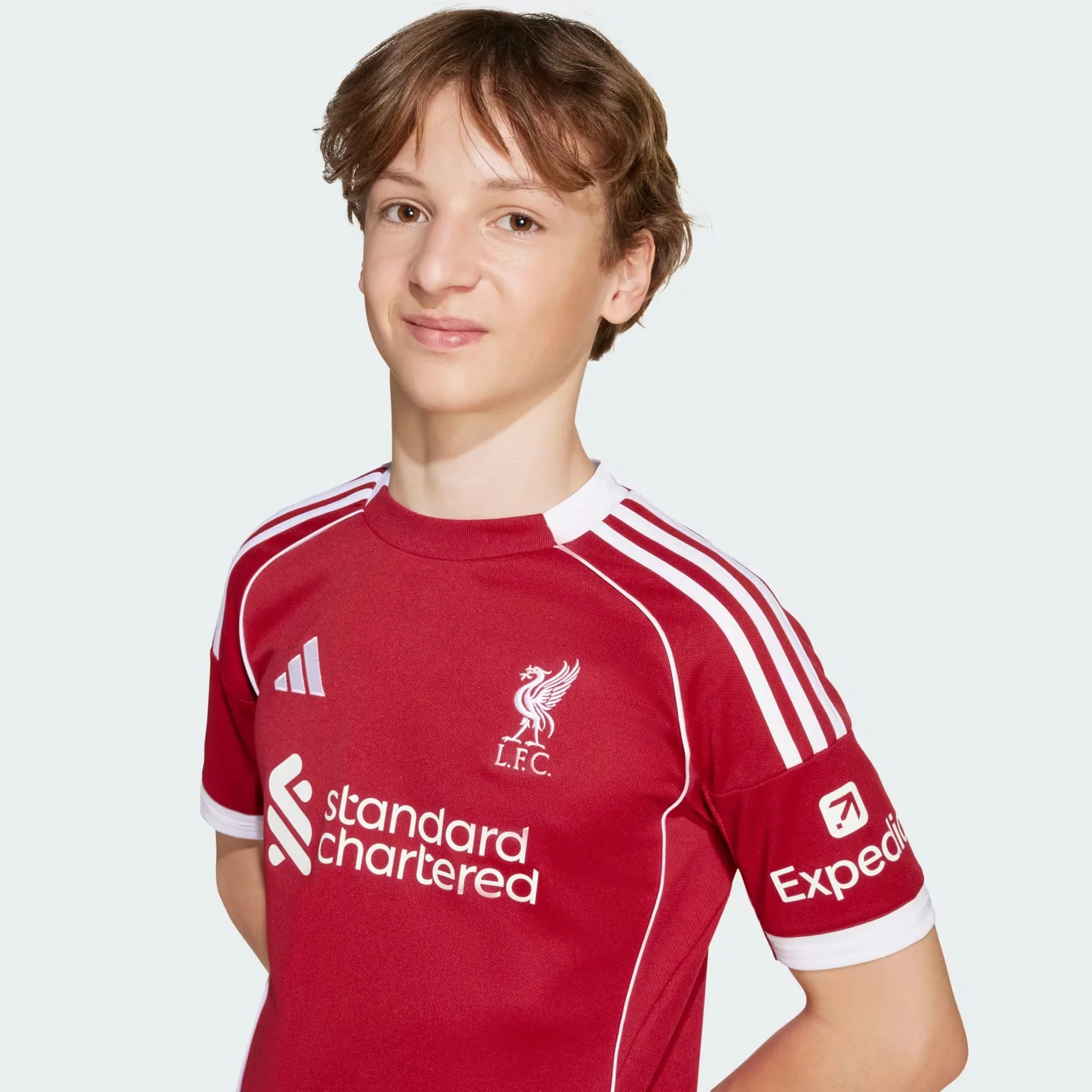 Adidas Liverpool Fc 25/26 Home Jersey For Kids - Image 8