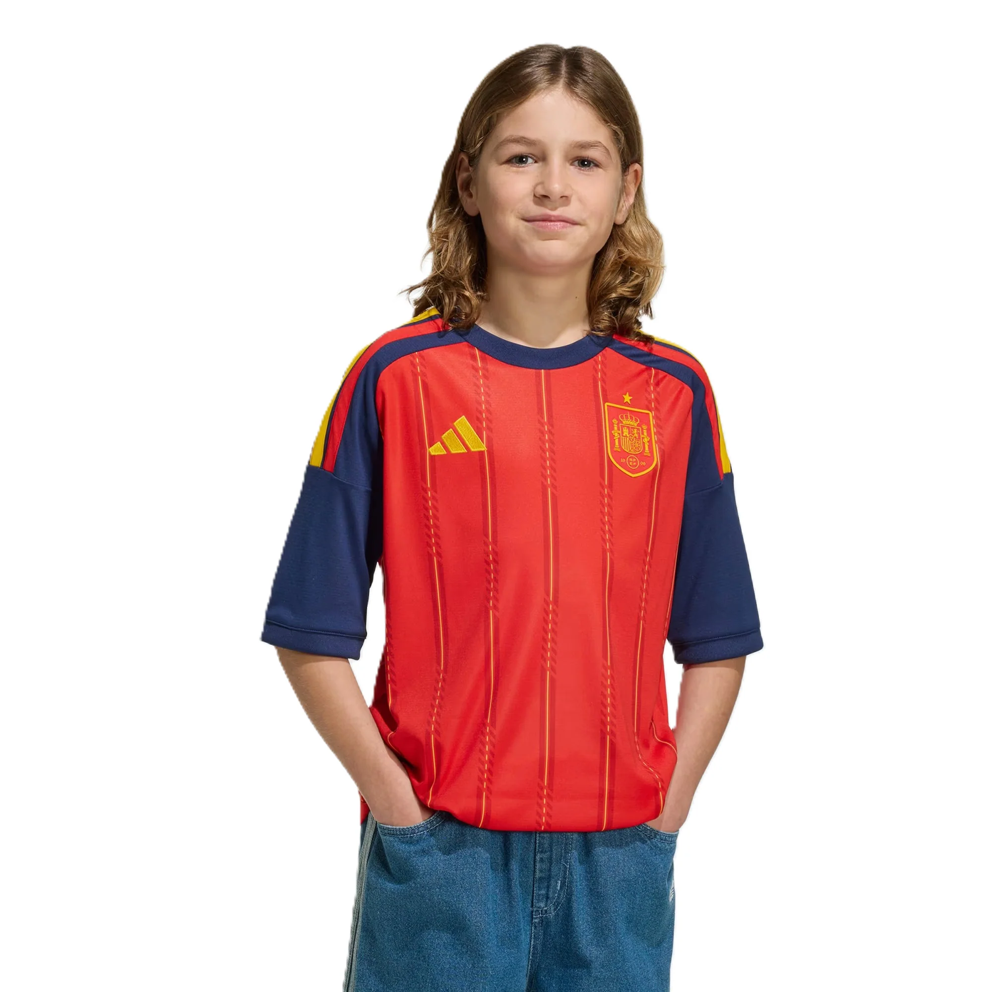 Adidas Rfef H Jsy Y Ss T-Shirt For Boys - Image 4