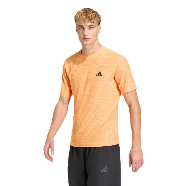 Adidas We Flex T Ss Fitness T-Shirt For Men, Orange