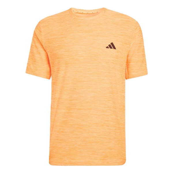 Adidas We Flex T Ss Fitness T-Shirt For Men, Orange - Image 3