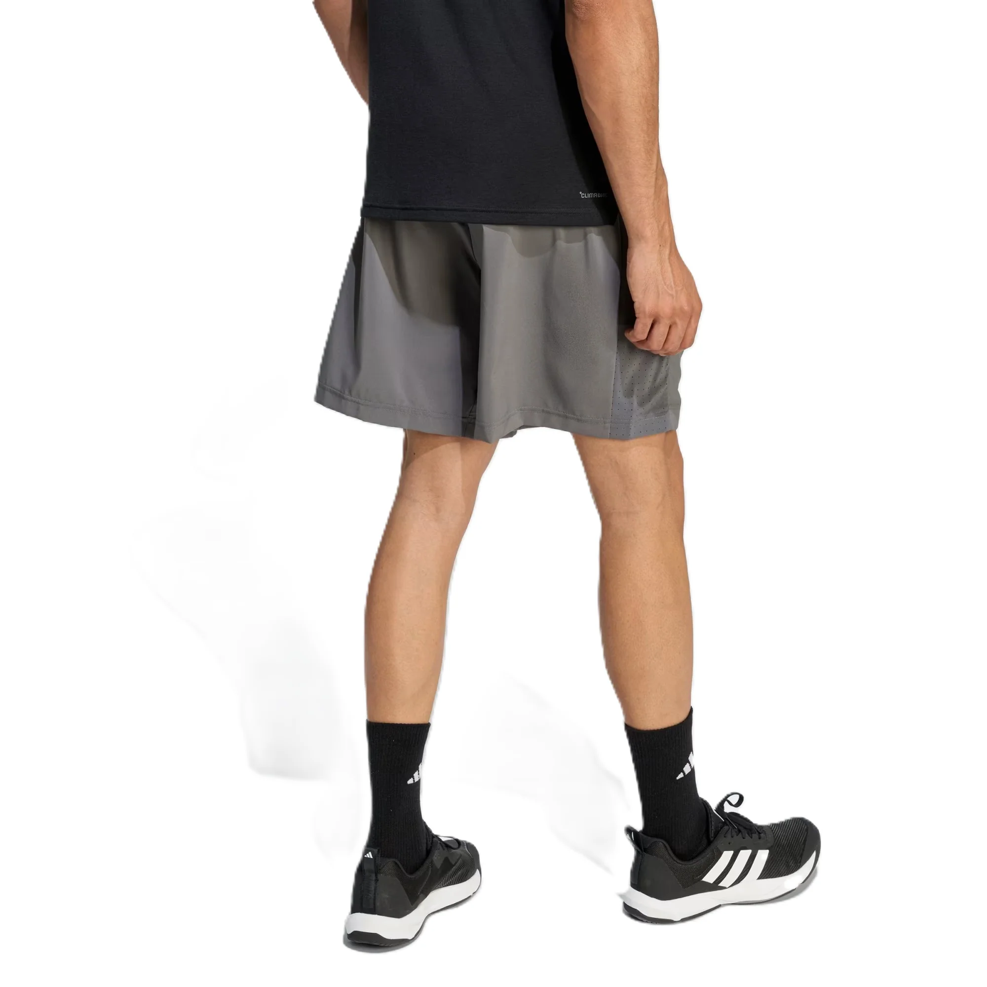 Adidas We Bas Wv Sho Training Shorts For Men, Grey - Image 2