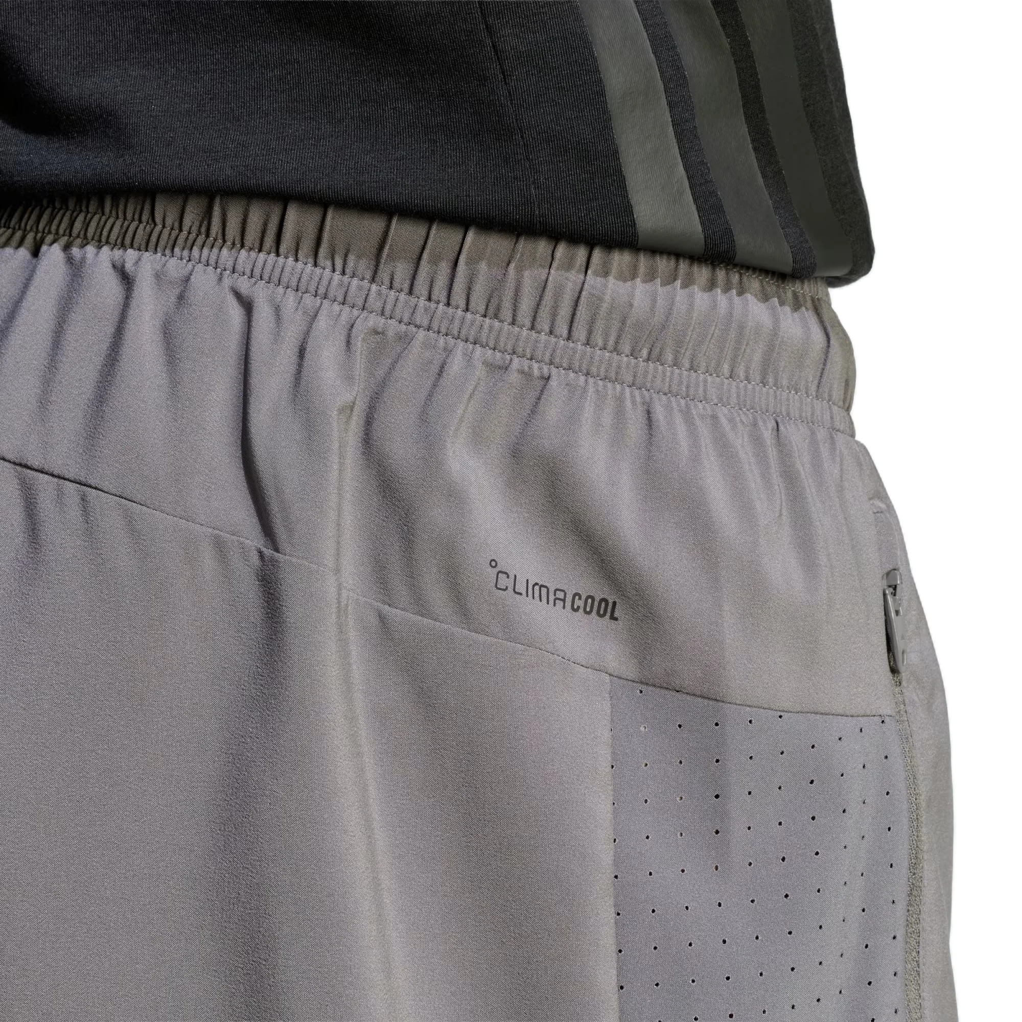 Adidas We Bas Wv Sho Training Shorts For Men, Grey - Image 4