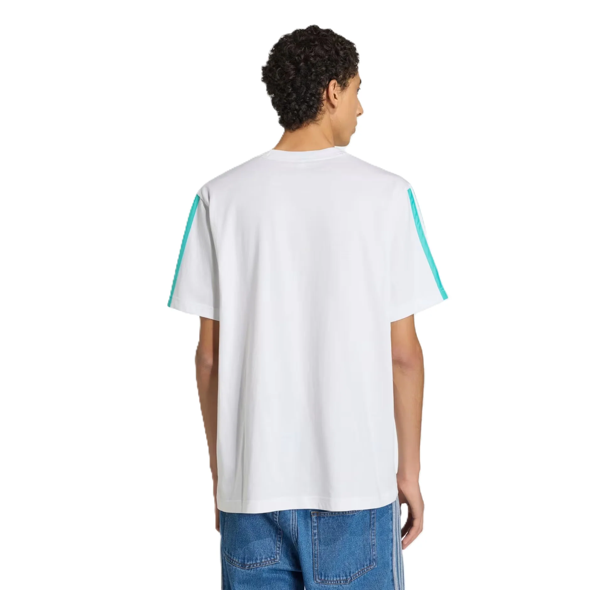 Adidas Mer Dna Tee M Ss Lifestyle T-Shirt For Men, White - Image 2