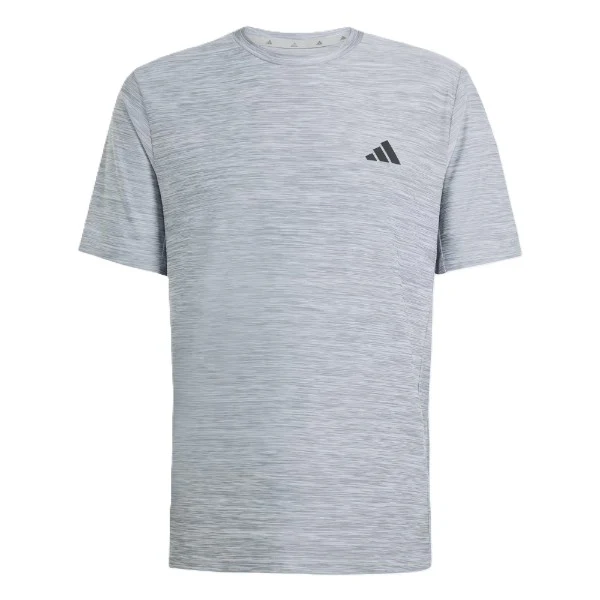 Adidas We Flex T Ss Fitness T-Shirt For Men, Grey - Image 3