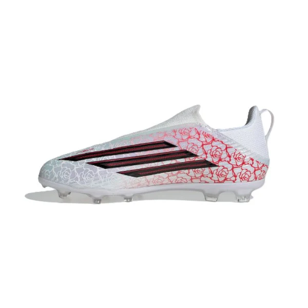 Adidas F50 League Ll Fg/Mg J Lamine Yamal Shoes For Boys, White - Image 2