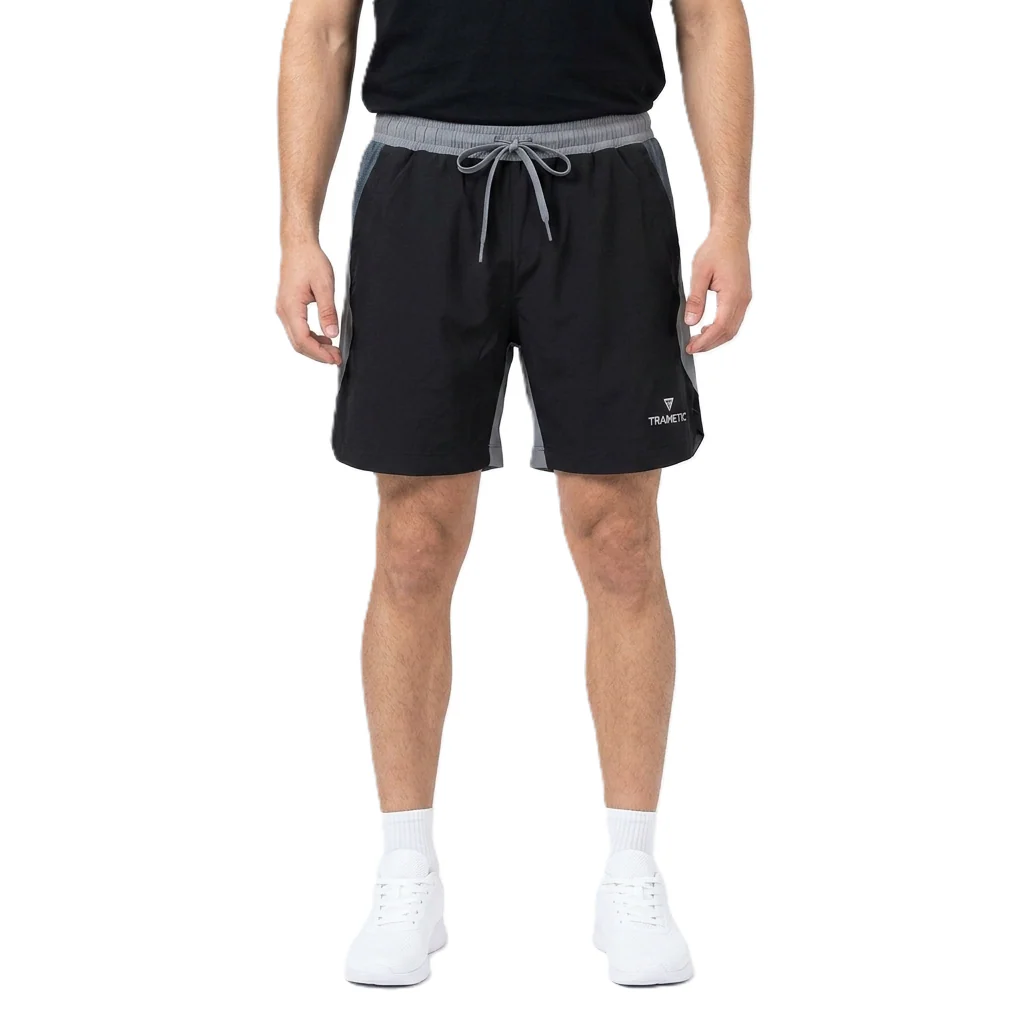 Trainetic Fitness Short For Men, Black&Grey