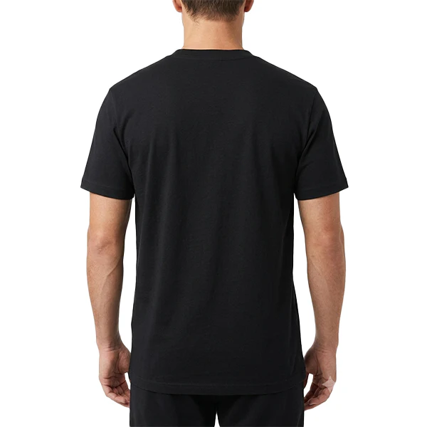 Tuggup Lifestyle Ss T-Shirt For Men, Black - Image 2