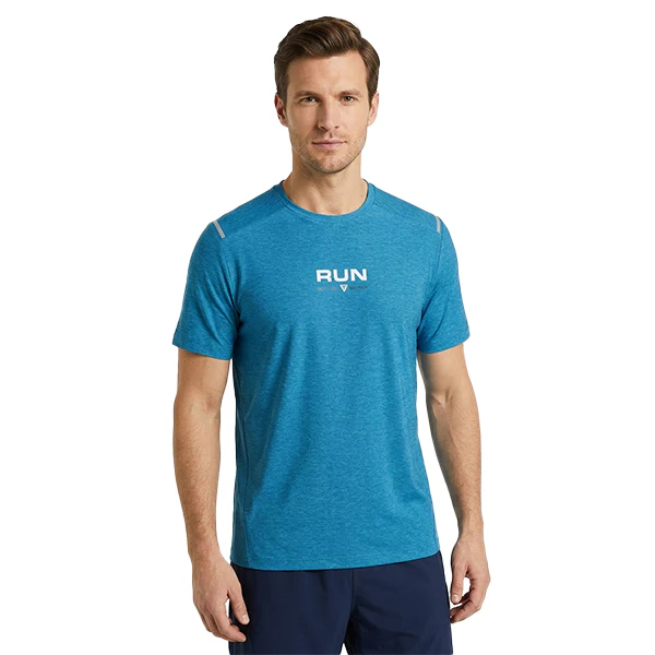Trainetic So Fast So Far Running Ss T-Shirt For Men, Green
