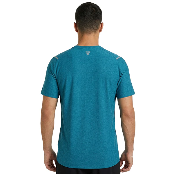 Trainetic So Fast So Far Running Ss T-Shirt For Men, Green - Image 2