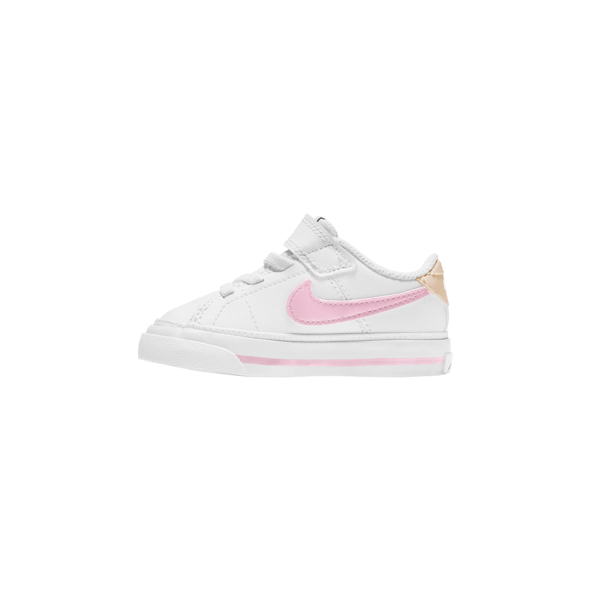 Nike Court Legacy Btv Lifestyle Shoes For Girls, White&Pink - Image 2