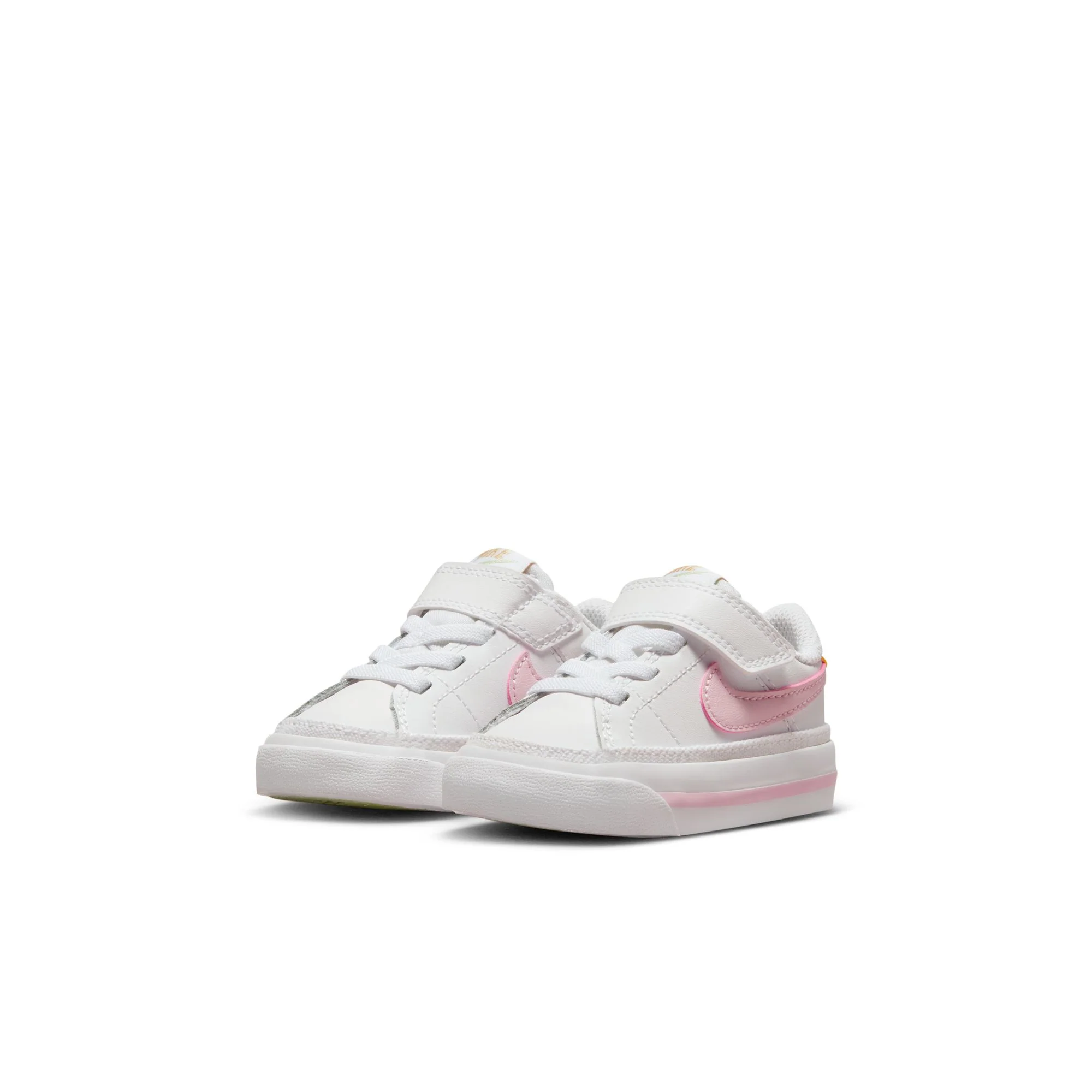 Nike Court Legacy Btv Lifestyle Shoes For Girls, White&Pink - Image 3