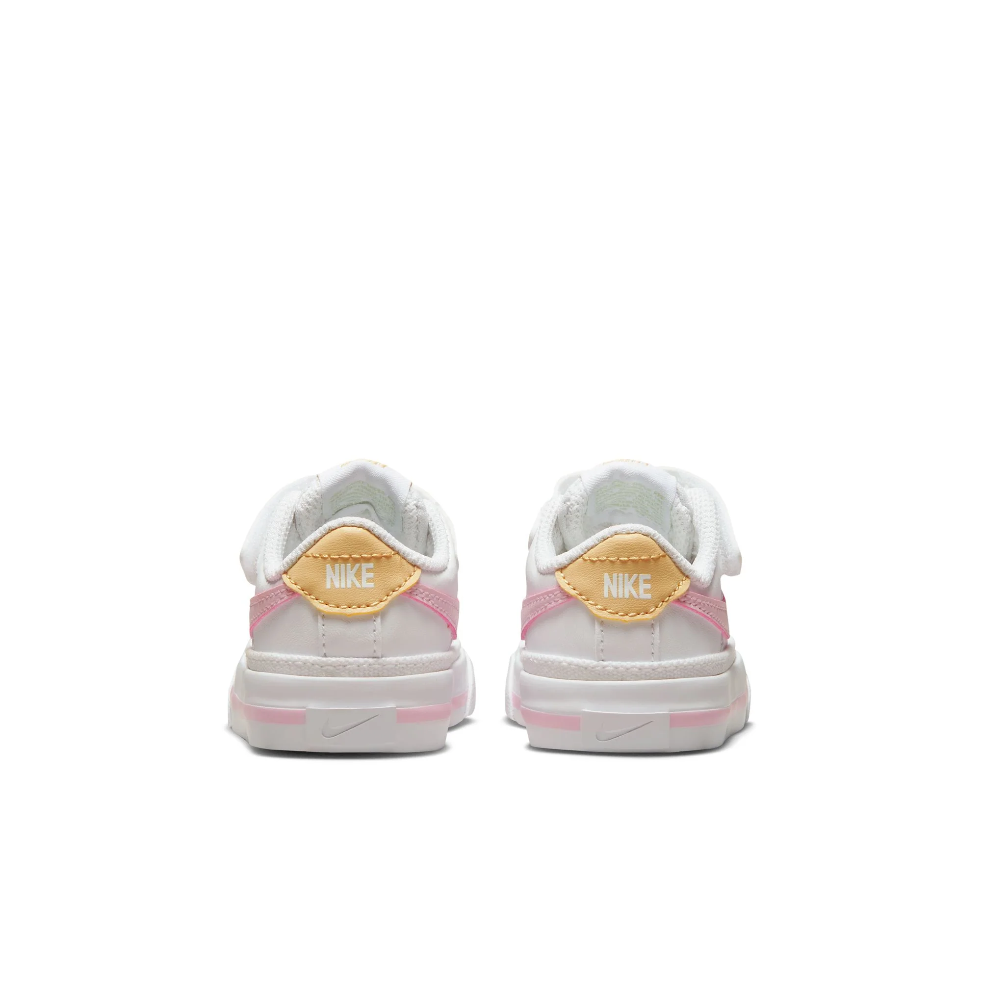 Nike Court Legacy Btv Lifestyle Shoes For Girls, White&Pink - Image 5