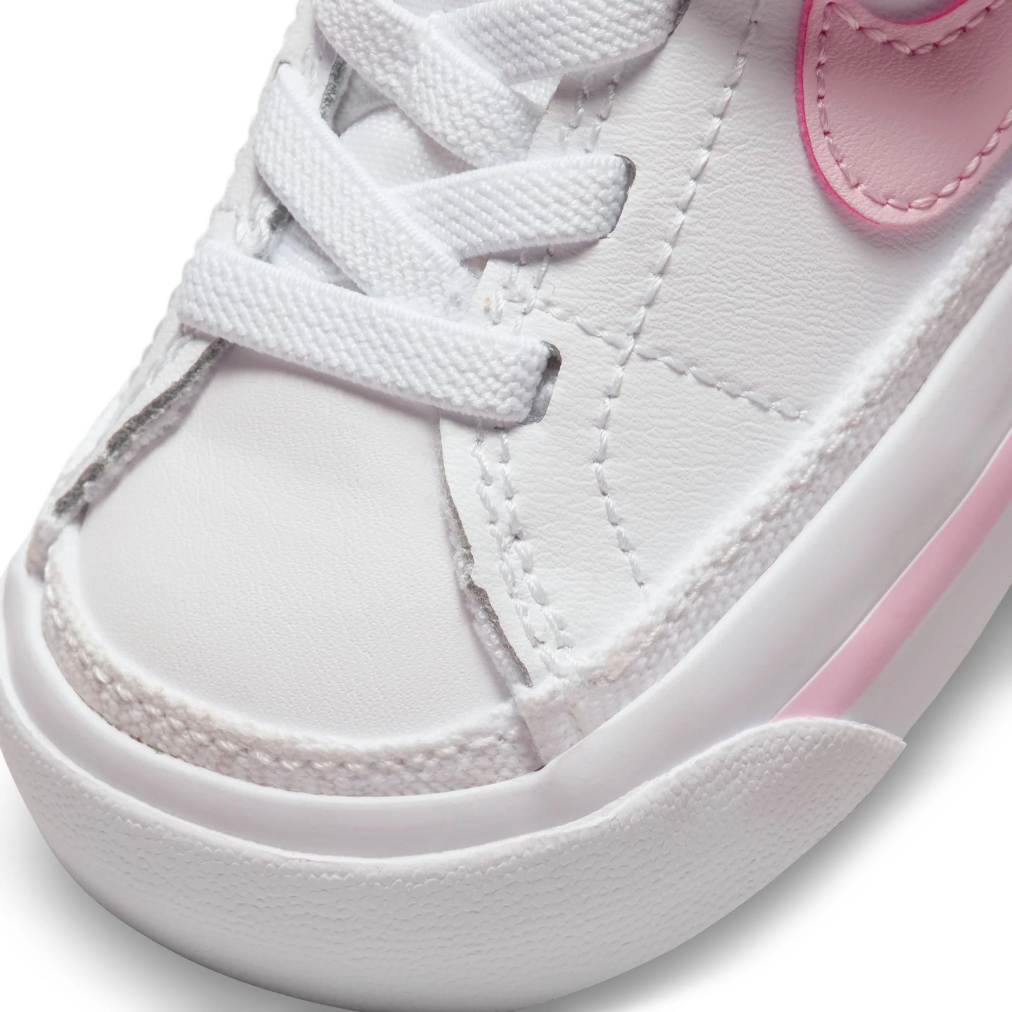 Nike Court Legacy Btv Lifestyle Shoes For Girls, White&Pink - Image 7