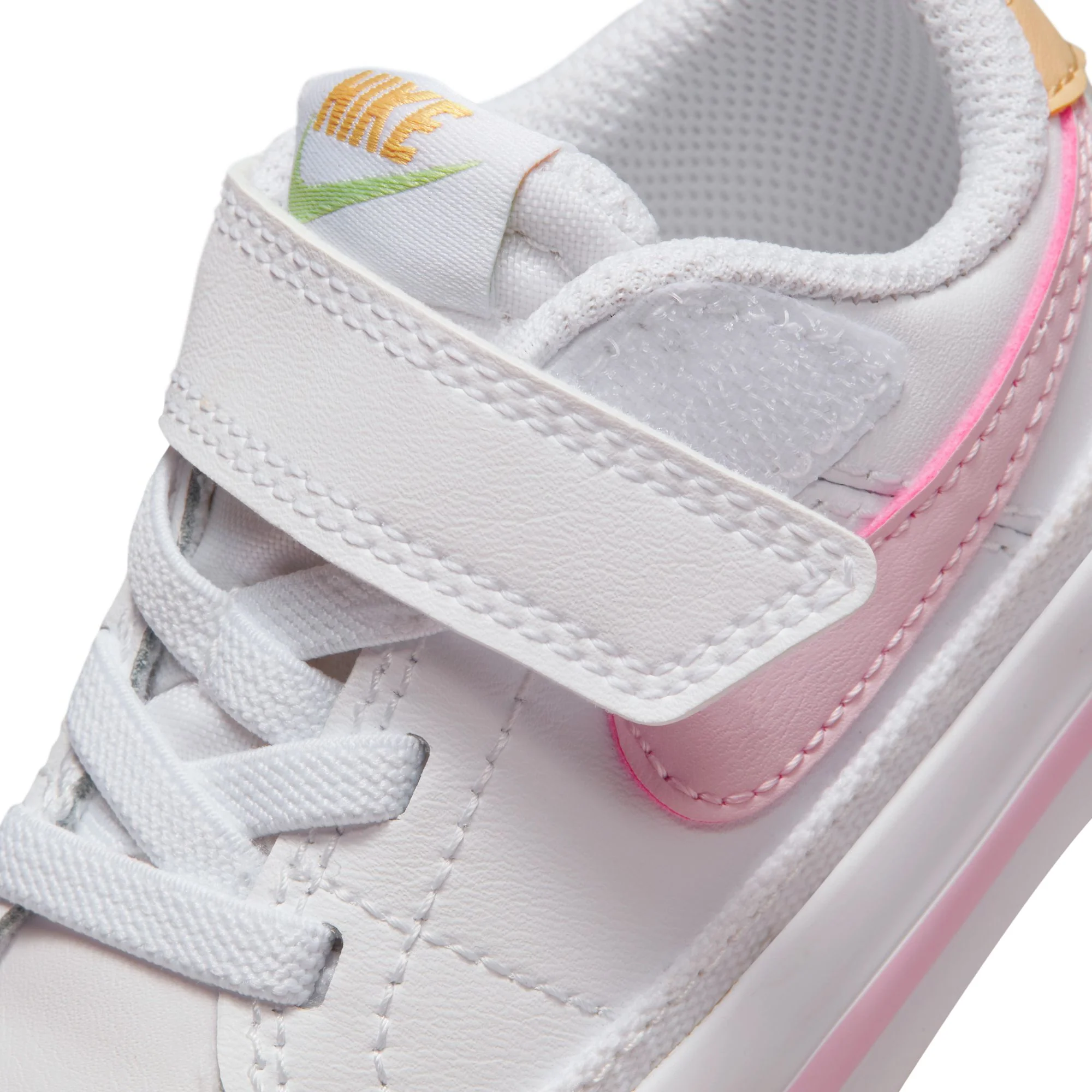 Nike Court Legacy Btv Lifestyle Shoes For Girls, White&Pink - Image 8