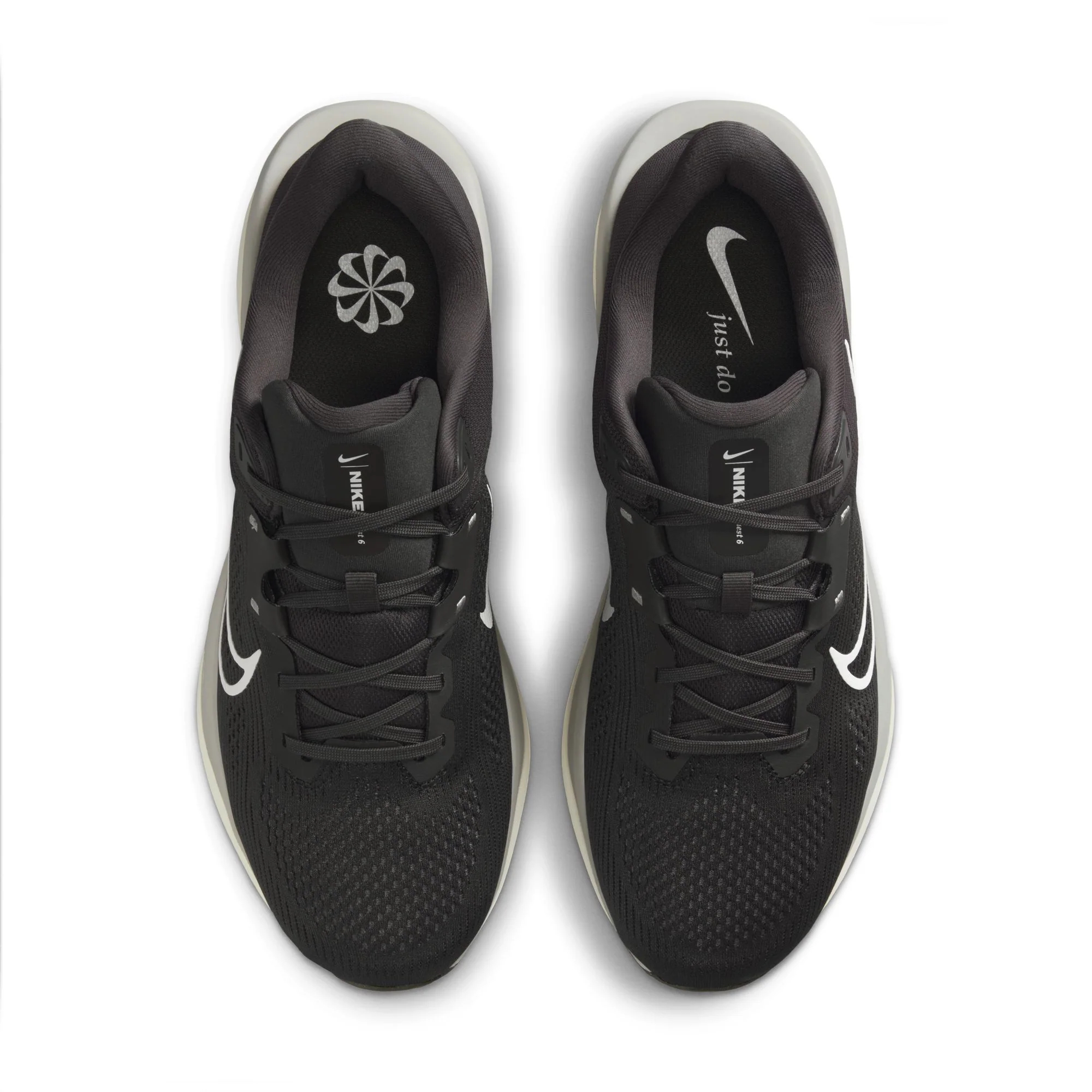 Nike Quest 6 Running Shoes For Men, Black&Grey - Image 4